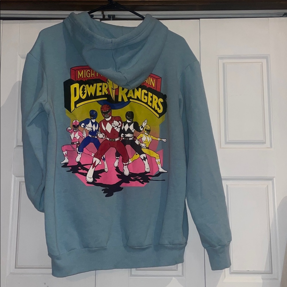 Power Rangers Blue Hoodie-Small - Picture 7 of 10